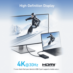 Anker 332 5-in-1 USB-C Hub With 4K HDMI