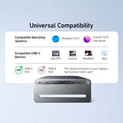 Anker 675 Monitor Stand with Built-in USB-C Dock & Wireless Charging Pad