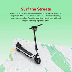 NIU ELECTRIC KICK SCOOTER KQI2 PRO GREY