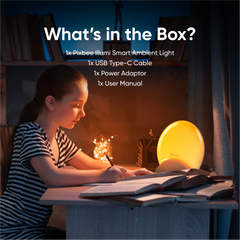 PIXBEE SMART WAKE UP LIGHT WITH ALARM CLOCK