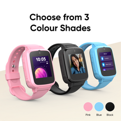 PIXBEE KIDS 4G VIDEO SMART WATCH WITH GPS TRACKING BLACK