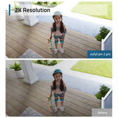 eufy Cam 2 Pro 2K 2-Camera Set