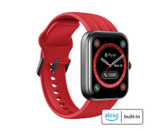 RYZE EVO SMART WATCH WITH ALEXA RED + BLUE