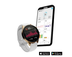 Ryze Wave Smart Watch Pink & White