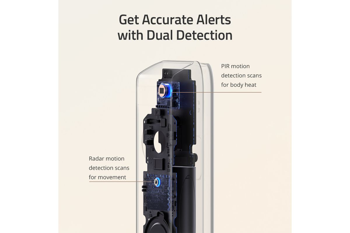 EUFY VIDEO DUAL CAM 2K DOORBELL (BATTERY) WITH HOMEBASE 2