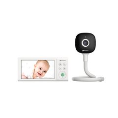 Pixbee Smart AI UHD Baby Camera with 5" Parent Monitor