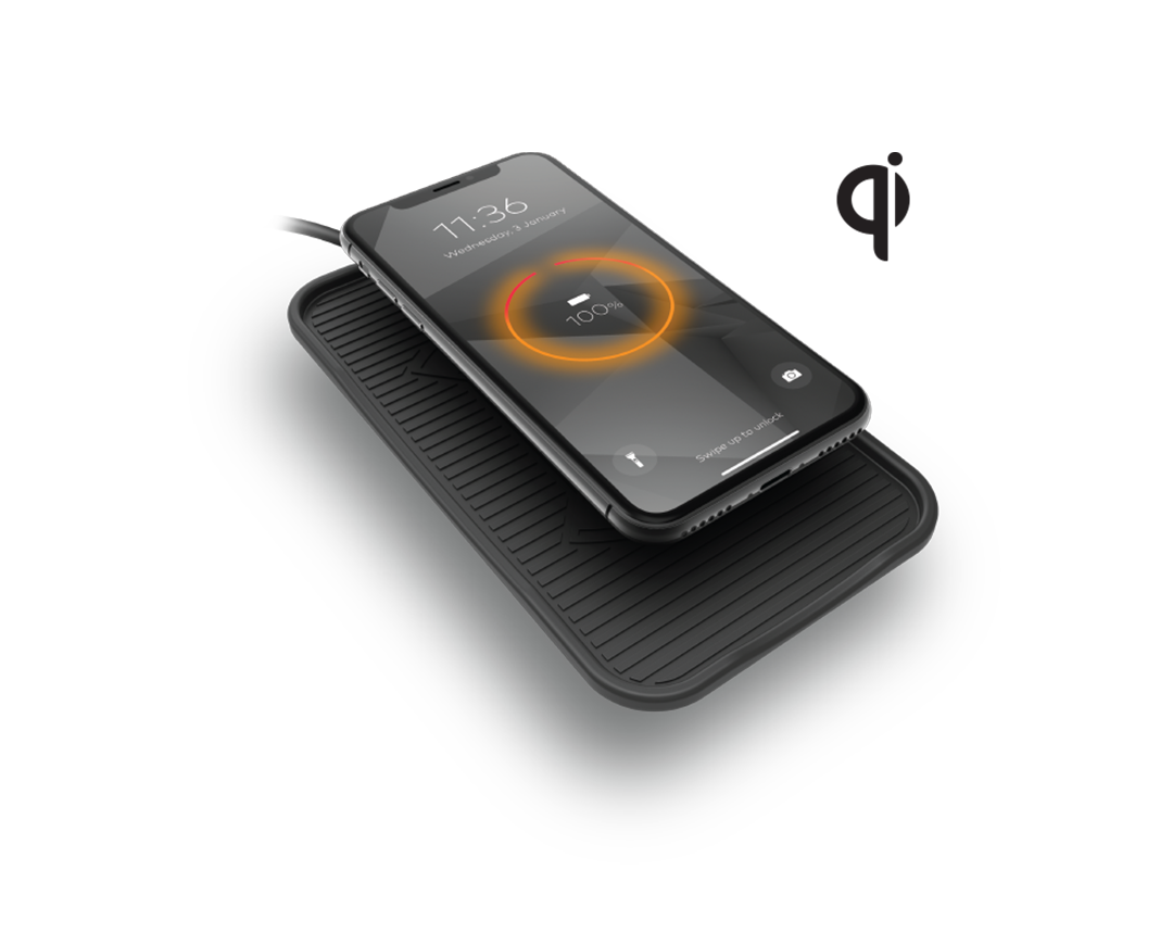 DASHMATE QI WIRELESS SILICONE CHARGING MAT