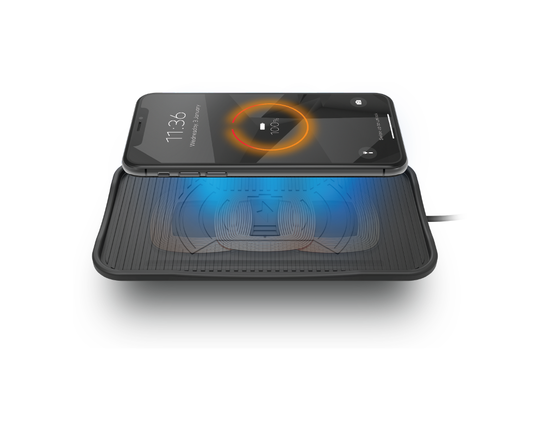 DASHMATE QI WIRELESS SILICONE CHARGING MAT