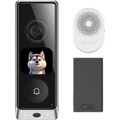 EZVIZ EP8 ULTRA DUAL CAM VIDEO DOORBELL WITH CHIME