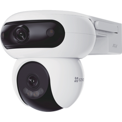 EZVIZ HB90 DUAL 3K CAMERA WITH SOLAR PANEL AND 16GB SD CARD