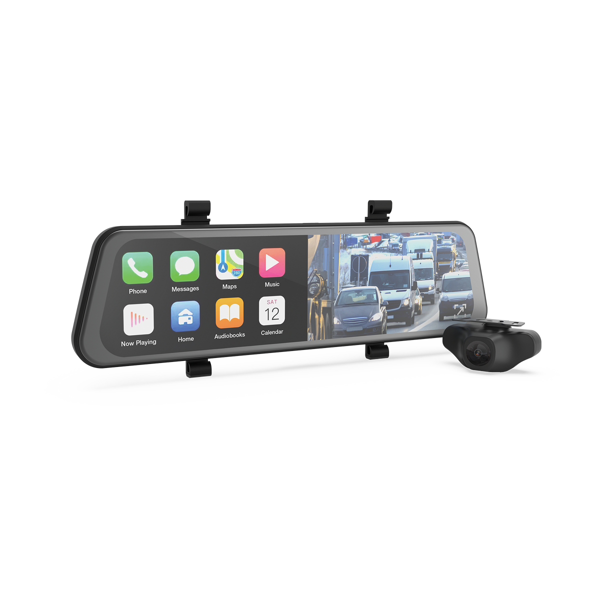 9.66” Touch Screen DVR Mirror Monitor with Smart Display