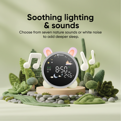Pixbee Glow Sleep Training Light & Alarm Clock