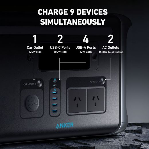 ANKER SOLIX 757 POWERHOUSE (1229 WH)