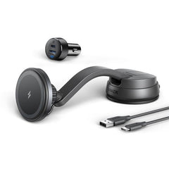 ANKER 613 MAGNETIC WIRELESS CAR CHARGER (MAGGO)