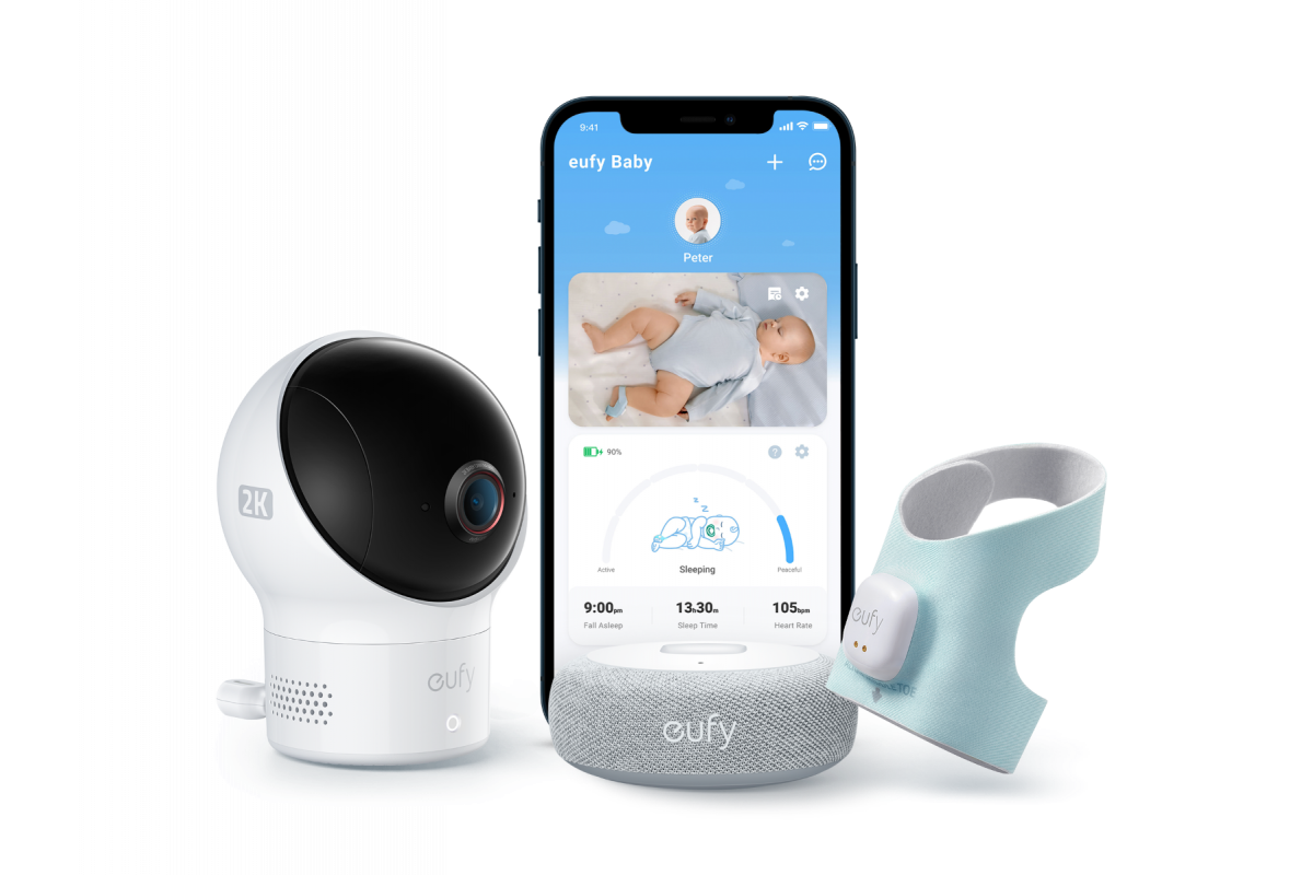 EUFY BABY S340 SMART SOCK WITH CAMERA