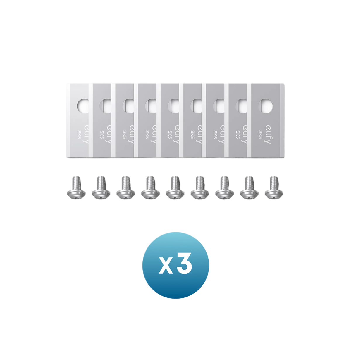 eufy E15 Replacement Mower Blades Set (27 Pack)