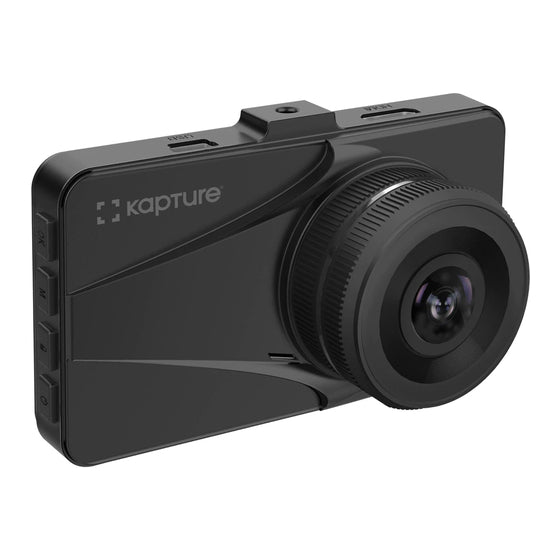 Kapture Full HD Dash camera 3.0" IPS Screen with Rear Camera & 24 hr Parkmode