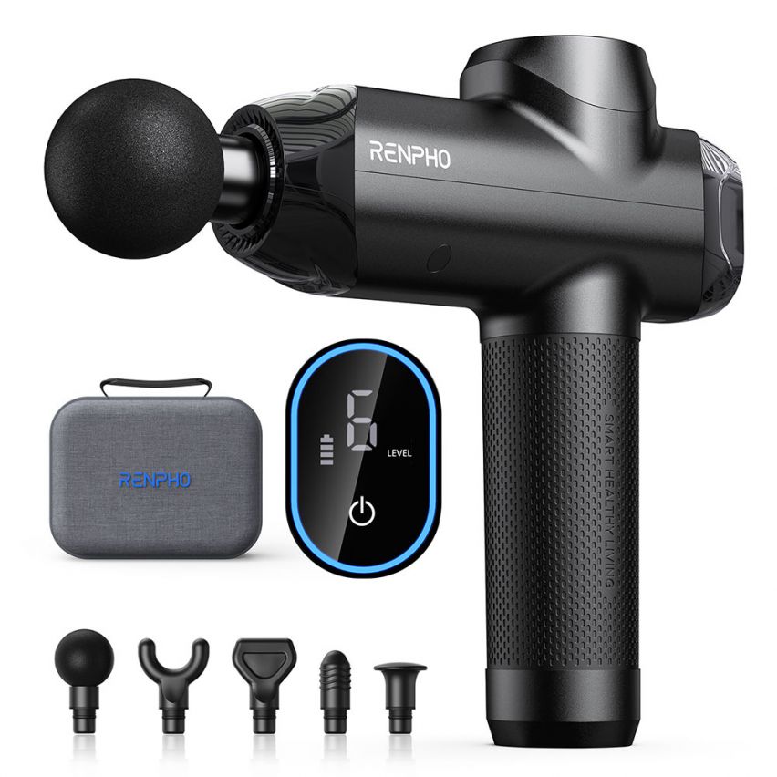 RENPHO POWER + SMART MASSAGE GUN