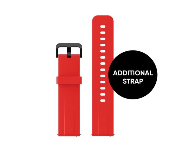 Ryze Trek Smart Watch Black & Red