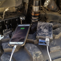 SCOSCHE RUGGED PORTABLE 2-PORT BACKUP BATTERY