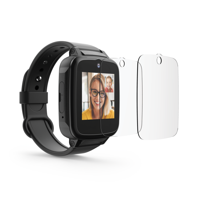 PIXBEE SCREEN PROTECTIVE GLASS *2 PACK FOR SMART WATCH
