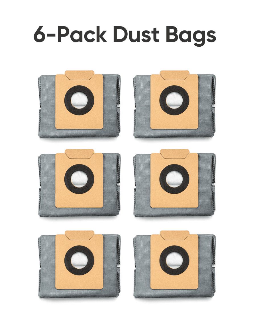 EUFY ROBOVAC L50 L60 SELF EMPTY STATION DUST BAGS X6
