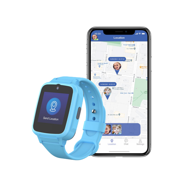 PIXBEE KIDS 4G VIDEO SMART WATCH WITH GPS TRACKING PINK